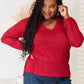 *APP EXCLUSIVE* Wide Notch Relax Top