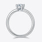 *APP EXCLUSIVE* 1 Carat Moissanite 925 Sterling Silver Solitaire Ring