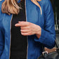 *APP EXCLUSIVE* Mock Neck Zip Up Jacket