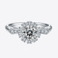 *APP EXCLUSIVE* 1 Carat Moissanite 925 Sterling Silver Ring