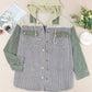 *App Exclusive* Snap Front Hooded Corduroy Shacket