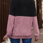 *APP EXCLUSIVE* Two-Tone Crisscross Detail Sweatshirt