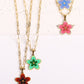 *APP EXCLUSIVE* Flower Stainless Steel Necklace