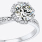 *APP EXCLUSIVE* 925 Sterling Silver 1 Carat Moissanite Ring