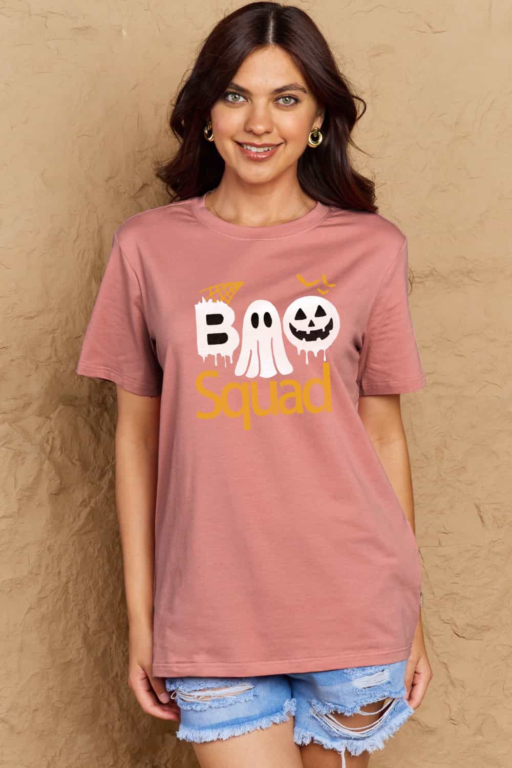 *APP EXCLUSIVE* BOO SQUAD Graphic Cotton T-Shirt