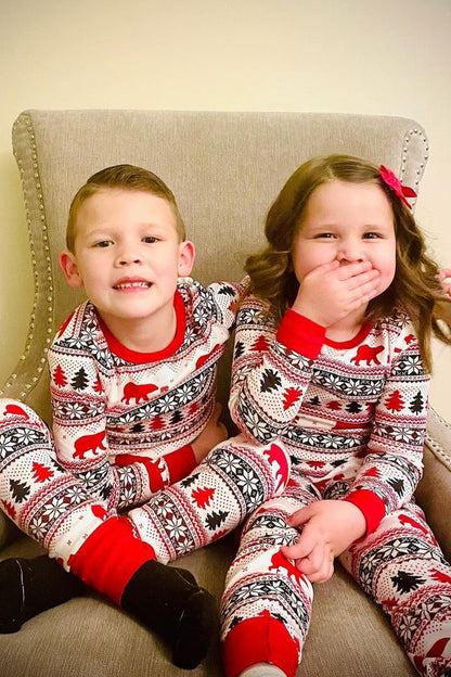 *APP EXCLUSIVE* Matching Baby Long Sleeve Christmas Pajamas