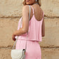*APP EXCLUSIVE* Ribbed Adjustable Spaghetti Strap Romper