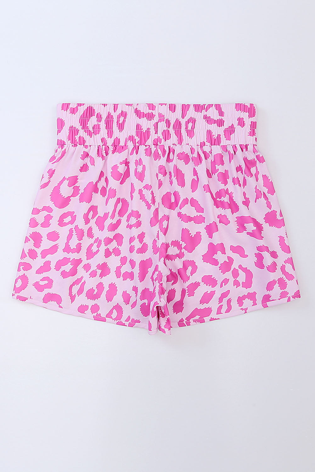 *APP EXCLUSIVE* Leopard Elastic Waist Shorts