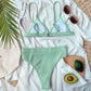 *APP EXCLUSIVE* Spaghetti Strap Ribbed Bikini