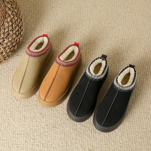 Faux Fur Sherpa Slippers