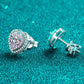 *APP EXCLUSIVE* Moissanite Heart-Shaped Stud Earrings