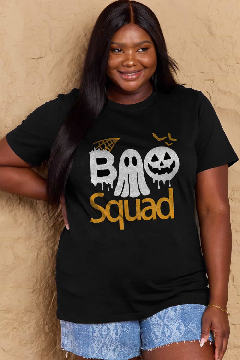 *APP EXCLUSIVE* BOO SQUAD Graphic Cotton T-Shirt
