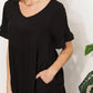 *APP EXCLUSIVE* Vneck Flounce Sleeve Tiered Dress