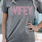 *APP EXCLUSIVE* WIFEY Leopard Short Sleeve Tee