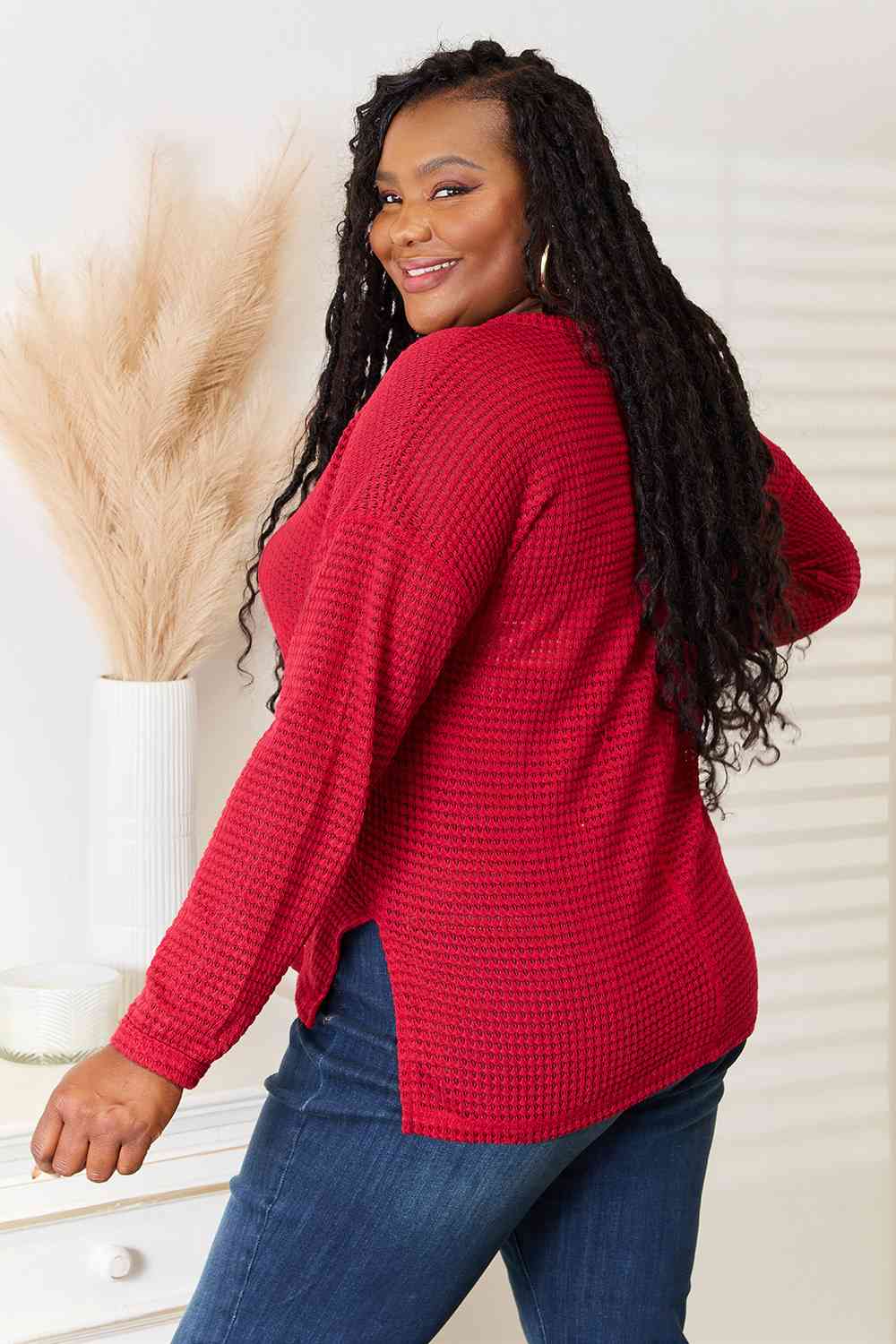 *APP EXCLUSIVE* Wide Notch Relax Top