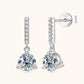 *APP EXCLUSIVE* 2 Carat Moissanite 925 Sterling Silver Drop Earrings