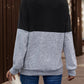 *APP EXCLUSIVE* Two-Tone Crisscross Detail Sweatshirt