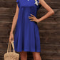 *APP EXCLUSIVE* Round Neck Flutter Sleeve Dress with Pockets