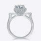 *APP EXCLUSIVE* 1 Carat Moissanite 925 Sterling Silver Ring