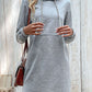 *APP EXCLUSIVE* Striped Drawstring Long Sleeve Hoodie