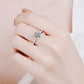 *APP EXCLUSIVE* 925 Sterling Silver 2 Carat Moissanite Ring