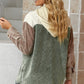 *App Exclusive* Snap Front Hooded Corduroy Shacket