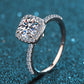 *APP EXCLUSIVE* Square Moissanite Ring