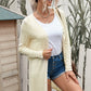 * APP EXCLUSIVE* Button Down Long Sleeve Longline Cardigan