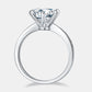 * APP EXCLUSIVE* 3.14 Carat Moissanite Side Stone Ring