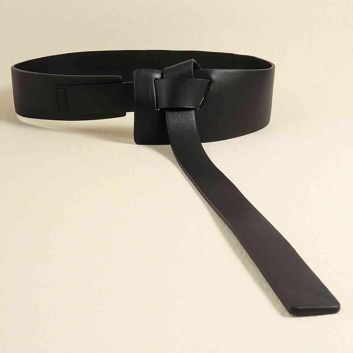 *APP EXCLUSIVE*  Knot Detail PU Belt