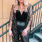 *APP EXCLUSIVE* Sequin Sheer Cardigan