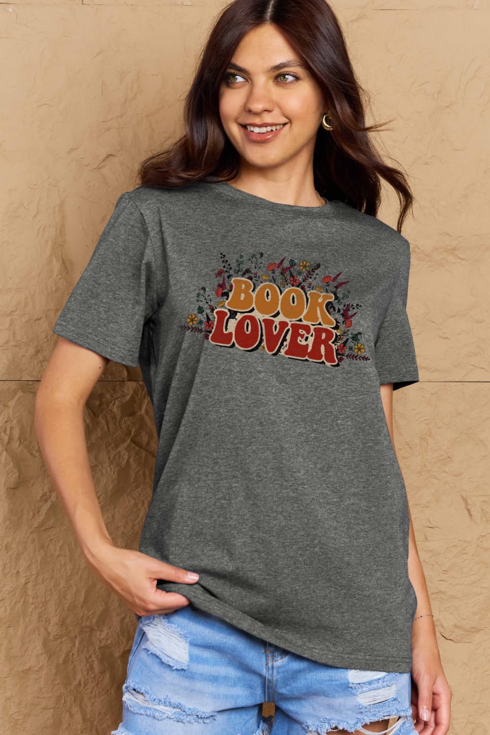 *APP EXCLUSIVE* BOOK LOVER Graphic Cotton Tee