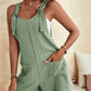 Scoop Neck Romper with Pockets