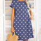 *APP EXCLUSIVE* Round Neck Flounce Sleeve Dress with Pockets