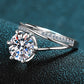 *APP EXCLUSIVE* 3 Carat Moissanite 6-Prong Ring