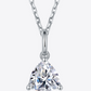 *APP EXCLUSIVE* 1 Carat Moissanite Pendant 925 Sterling Silver Necklace