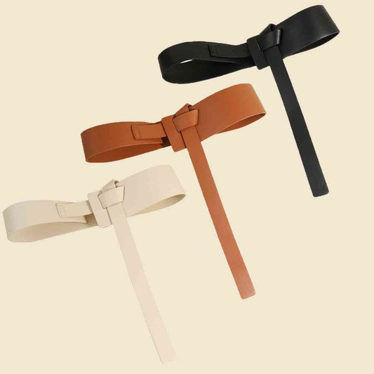 *APP EXCLUSIVE*  Knot Detail PU Belt