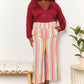 *APP EXCLUSIVE* Striped Smocked Waist Pants with Pockets