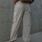 *APP EXCLUSIVE* Drawstring Cargo Pants with Pockets