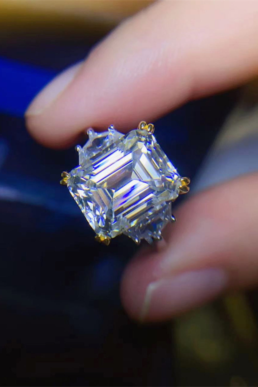 *APP EXCLUSIVE* 5 Carat Moissanite 925 Sterling Silver Ring