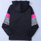 *App Exclusive* Leopard Zip-Up Windbreaker Jacket