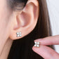 *APP EXCLUSIVE* Moissanite 925 Sterling Silver Four-Leaf Clover Shape Earrings