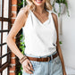 *APP EXCLUSIVE* Knotted Vneck Tank