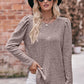 *APP EXCLUSIVE* Puff Sleeve Ribbed Top