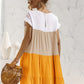 *APP EXCLUSIVE* Colorblock Tiered Babydoll Dress