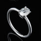 *APP EXCLUSIVE* 1 Carat Moissanite 925 Sterling Silver Solitaire Ring