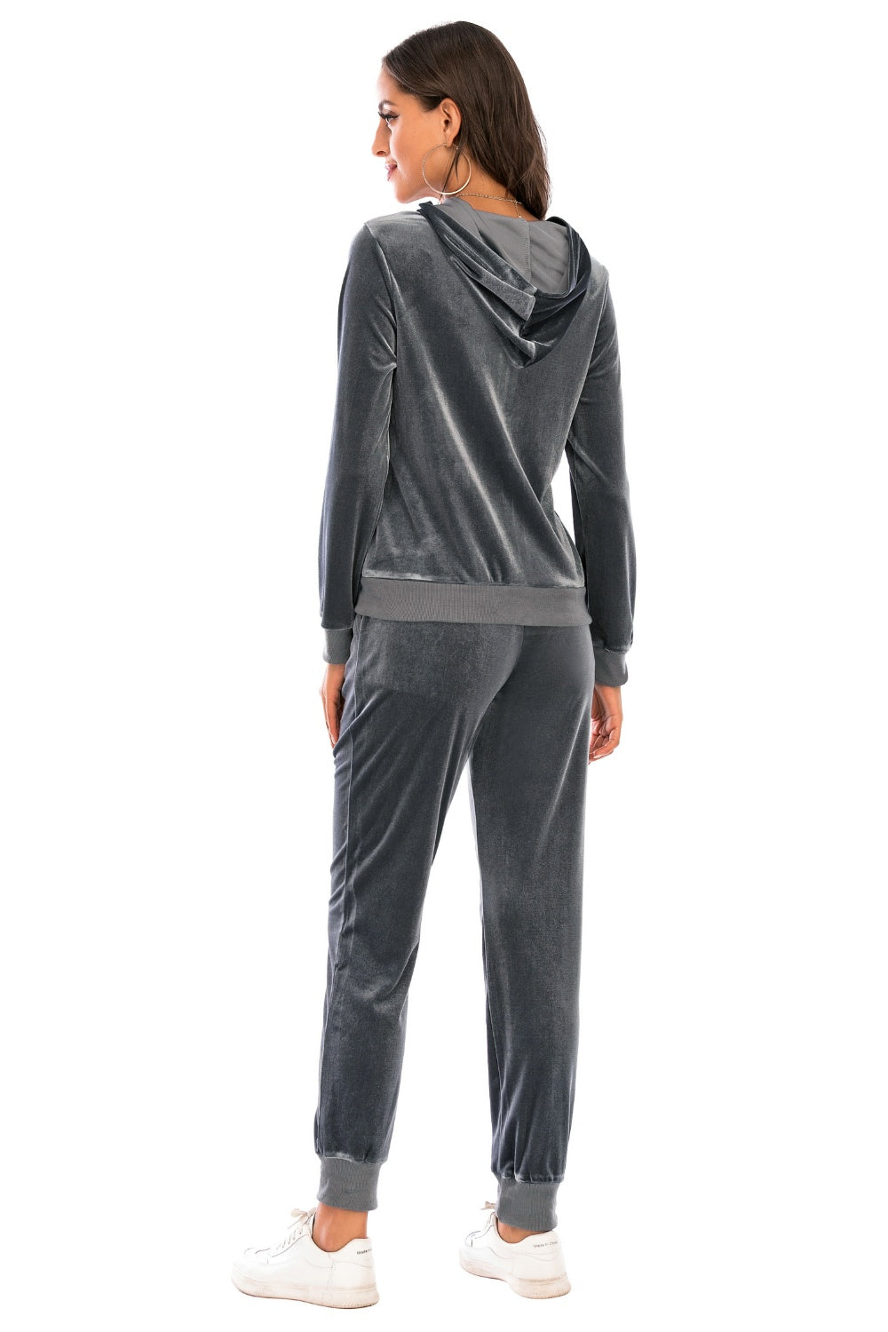 *APP EXCLUSIVE* Zip-Up Hooded Jacket and Pants Set