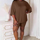 *APP EXCLUSIVE*x Soft Rayon Three-Quarter Sleeve Top and Shorts Set