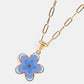 *APP EXCLUSIVE* Flower Stainless Steel Necklace