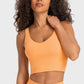 *APP EXCLUSIVE* Deep Vneck Crop Sports Bra